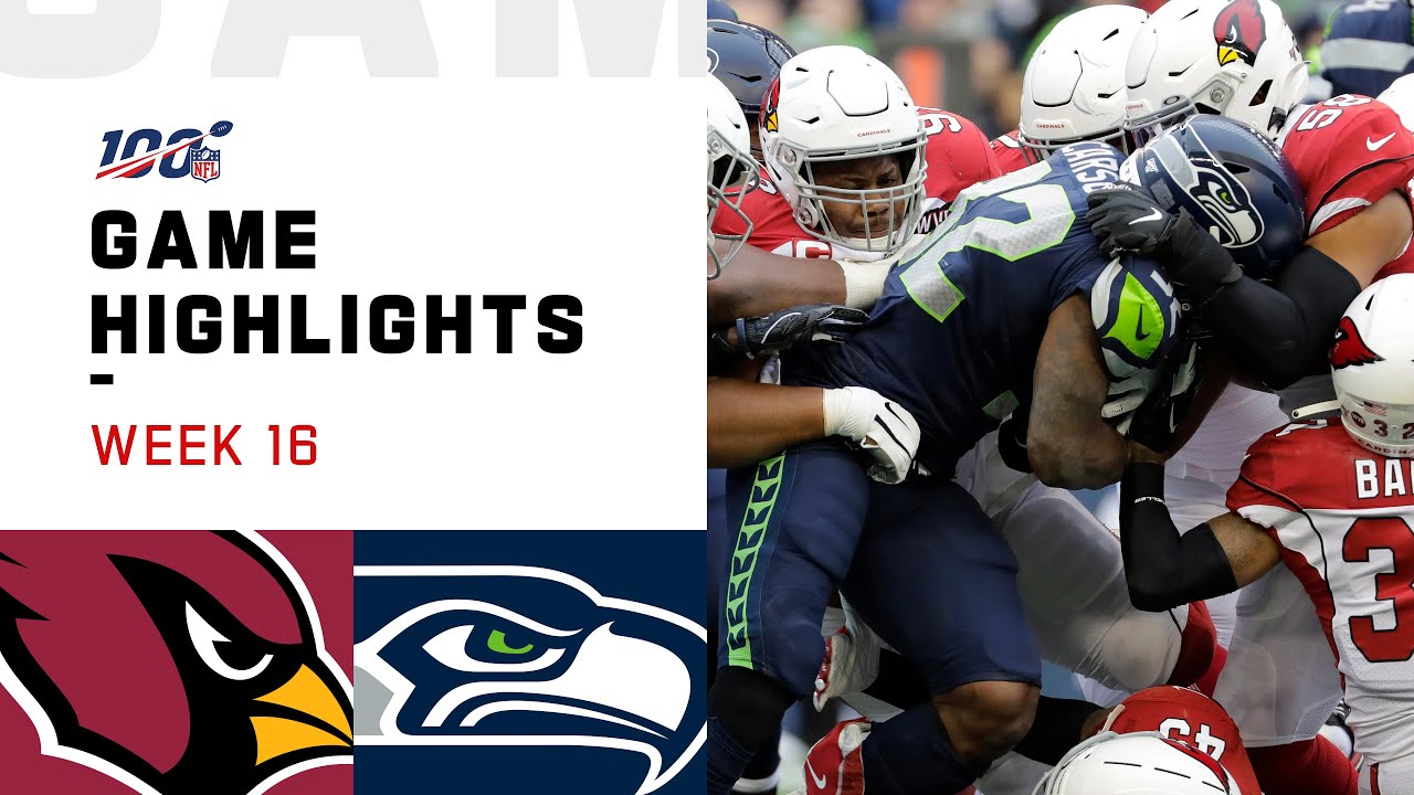 Cardinals vs. Seahawks Week 16 Highlights | NFL 2019