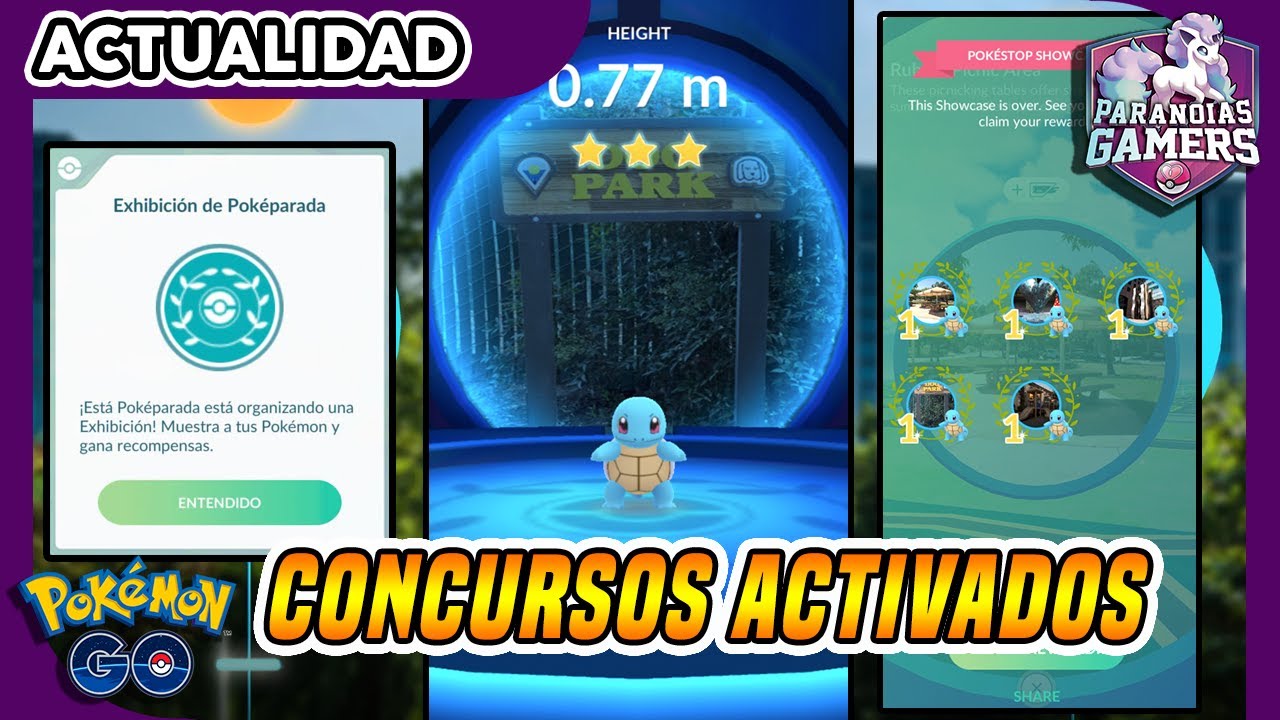 🏅CONCURSOS ACTIVADOS❗️ TODO LO QUE TIENES QUE SABER: RECOMPENSAS, MEDALLA, REGLAS.. | Pok&eacute;mon GO