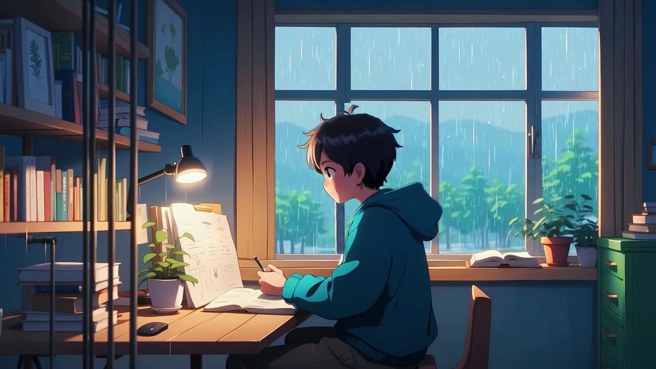 有助於集中註意力的學習氛圍音樂☔️ 雨聲 提升專注力 寫作業 學習 工作 專用音樂【有效提升記憶力】