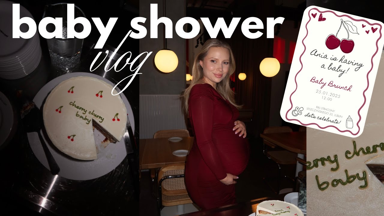 baby shower grwm & prezenty dla bobo🍒