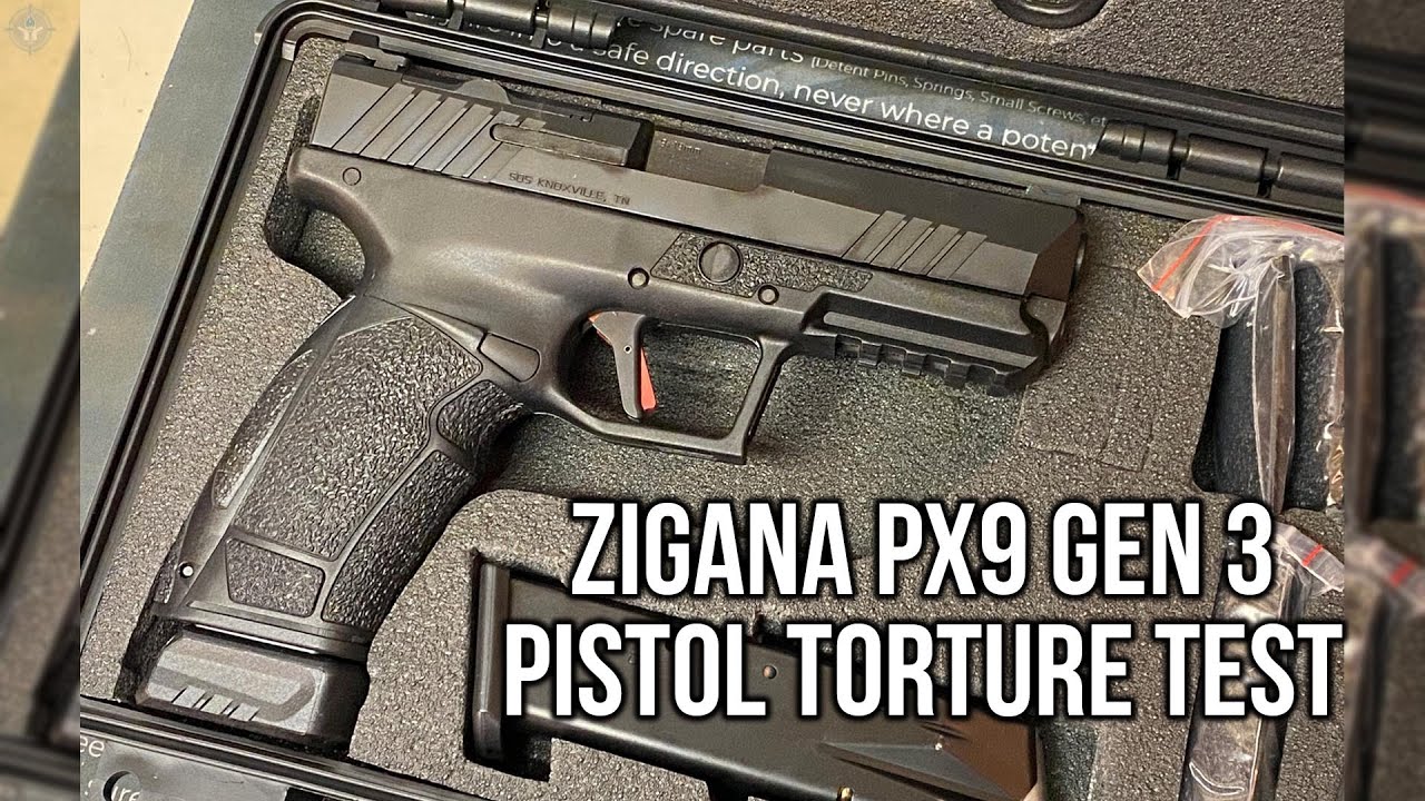 Испытание пистолета Zigana PX9 Gen 3 на пытки