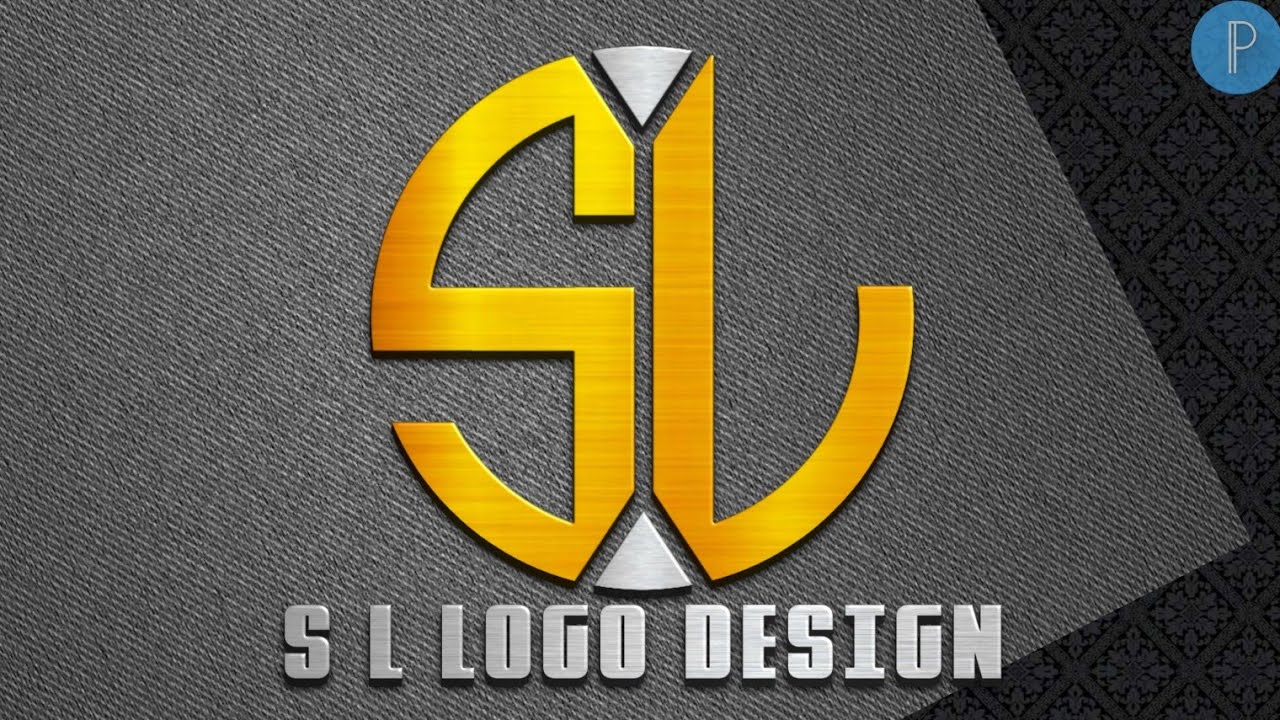 S L Professional Logo Design Tutorial | Pixellab Logo Design Tutorial