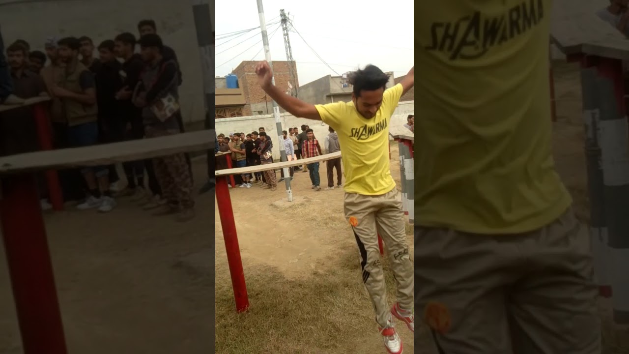 ISSB Tarzan swing practice.... Muhammadian academy