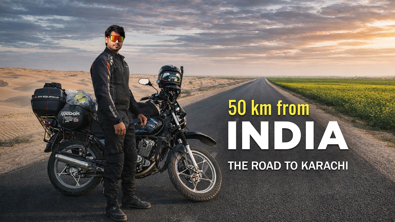 We Almost Reached the India Border (Umerkot to Mirpurkhas & Karachi)