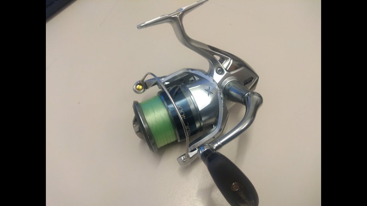 Shimano Stradic 4000 XG-K. Stationärrolle Wartung Teil 2: Rotoreinbau, Bremsenservice, Zusammenbau