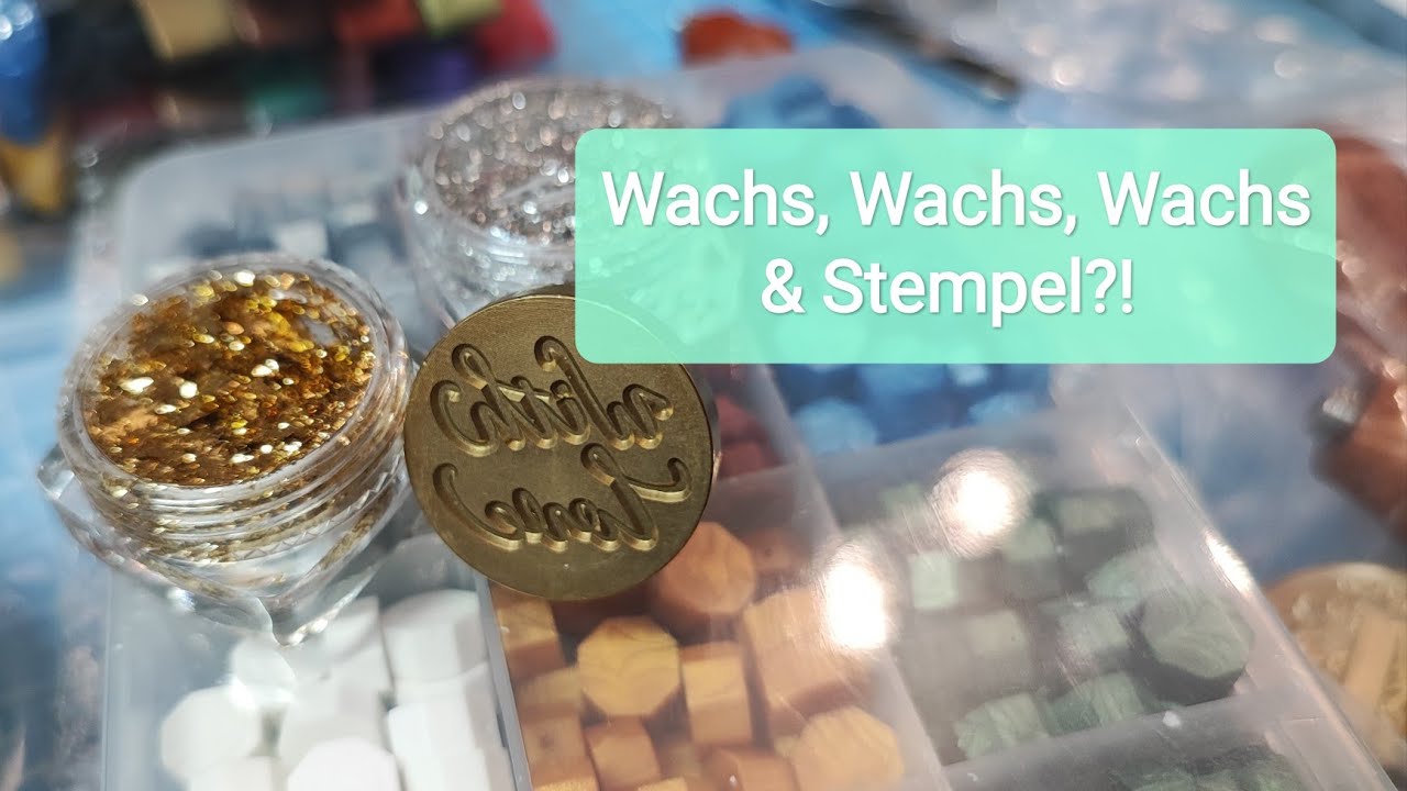 Siegelwachs & - stempel🔹Unboxing🔹Rabattgutschein🔹Pandahall selected