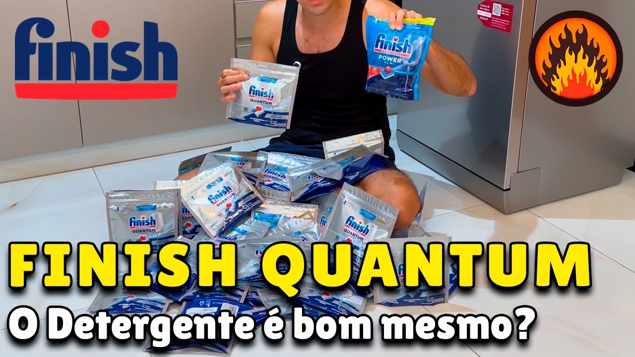 TESTEI o Finish Quantum PowerBall e comparei com outros tipos