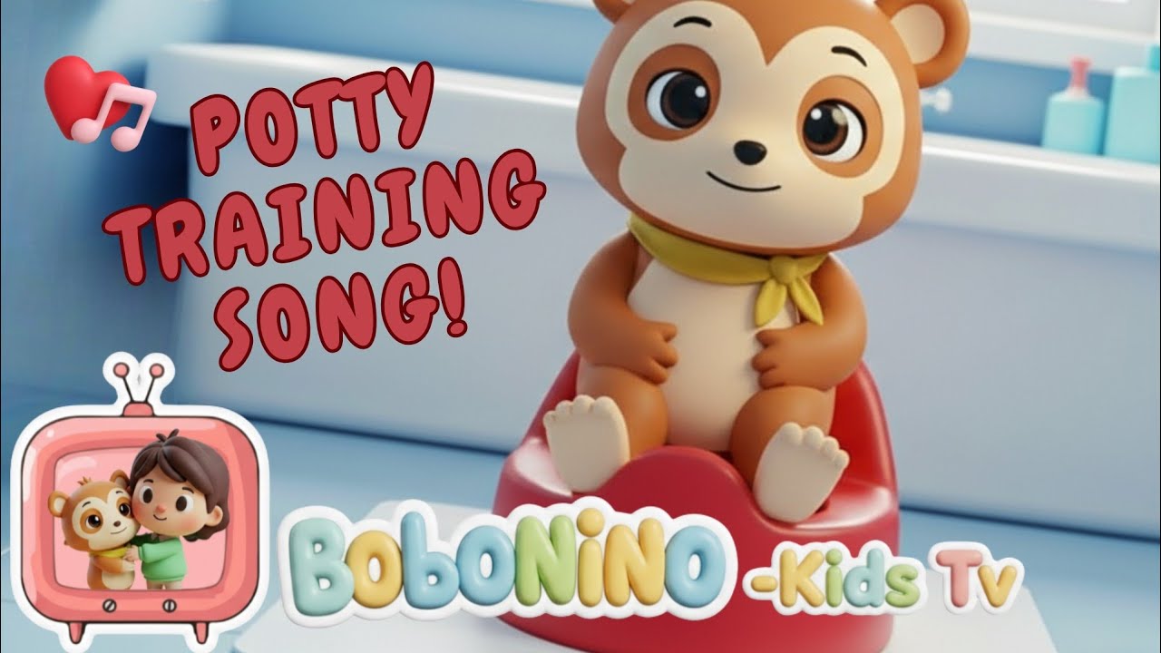 The Potty Song | Potty Training Song | Nursery Rhymes | Bobonino Kids-TV
