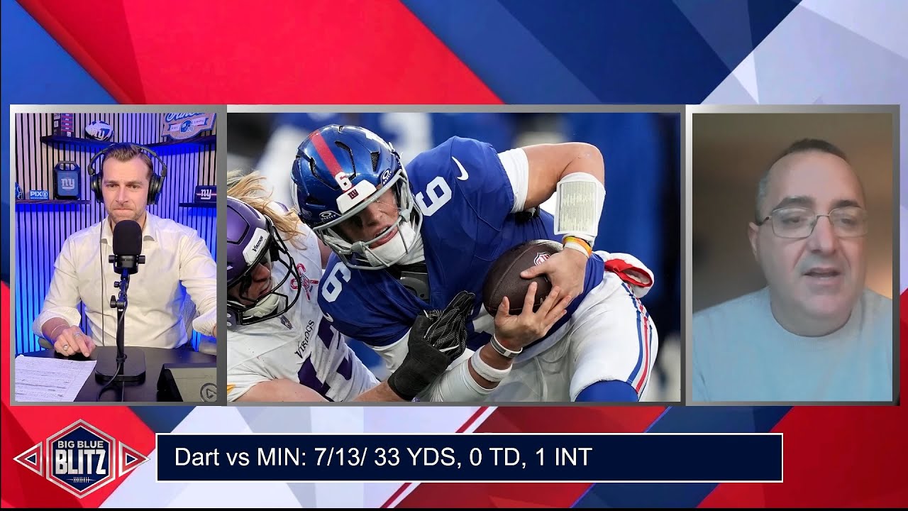 Big Blue Blitz Week 16: Dart struggles as Giants lose 9th straight