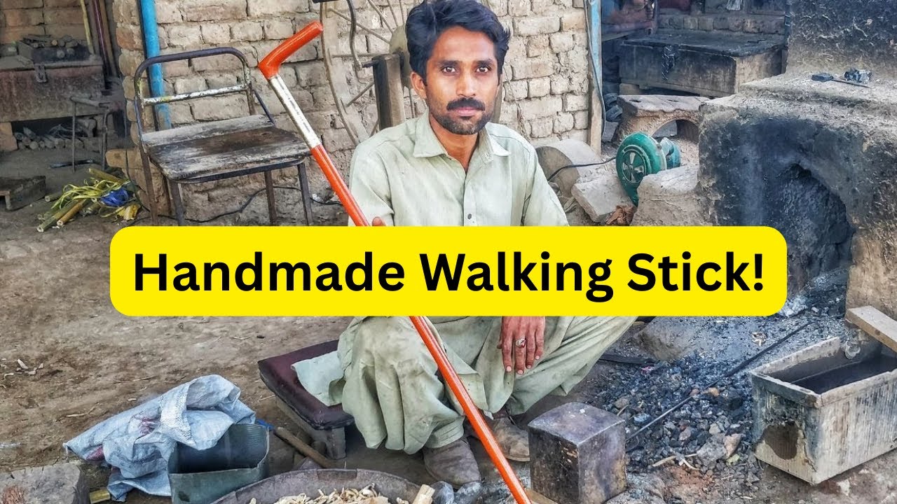 DIY Walking Stick from Scratch | Wood Carving Tutorial
