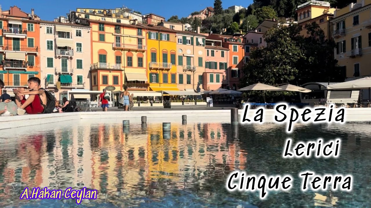 Şairler Körfezi La Spezia . Lerici ve Cinque Terre’nin harika sahilleri.