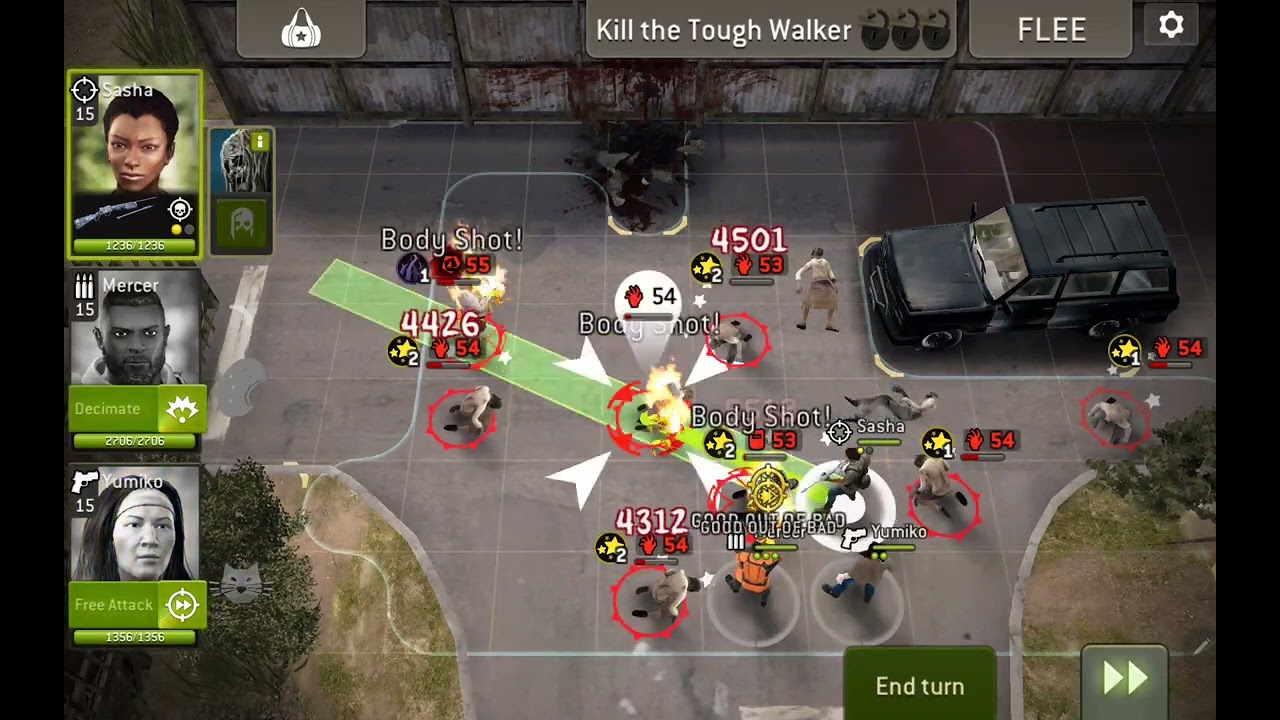 TWD NML Alexandria challenge round 60 (Big boss man) with lvl 15 SMY team