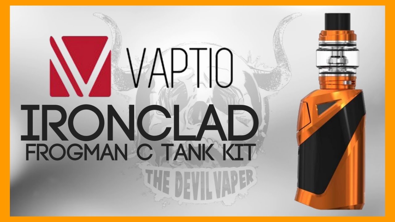 Vaptio Ironclad Frogman C Kit Review - #SuchALongName