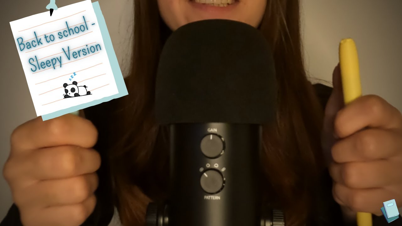ASMR FR / Back To School - Mon Parcours avec des sons relaxants ! (+ Close Whispering, Hand Sound) 😴