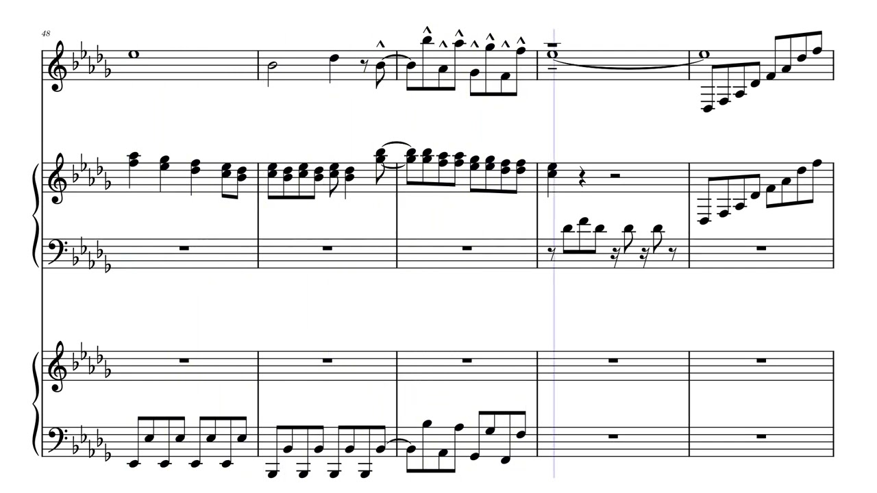 Mesmerizer -32ki-Ft. Kasane Teto & Hatsune Miku piano violin