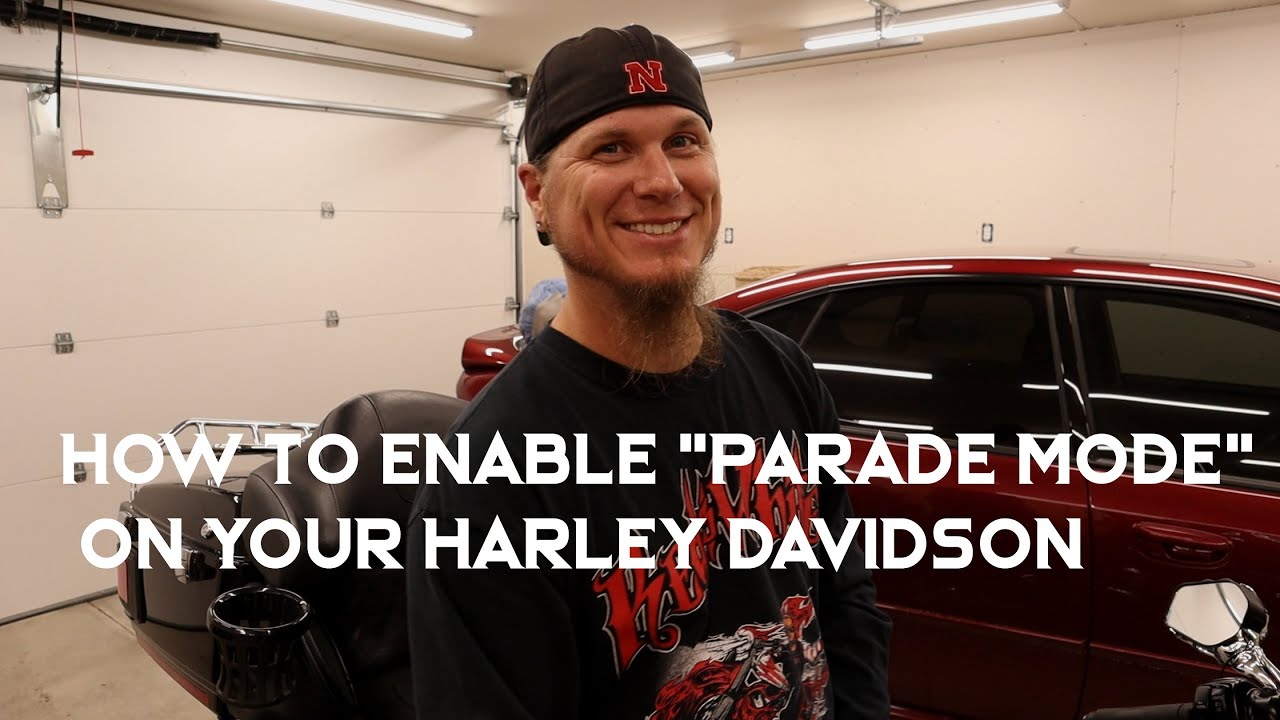 Как включить «парадный режим» на вашем Harley Davidson. EITMS