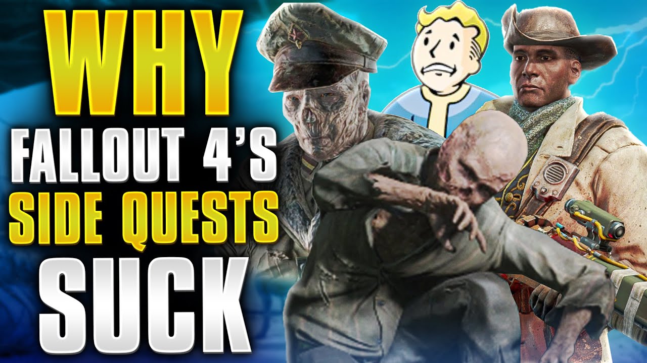 Why Fallout 4s Side Quests Suck!