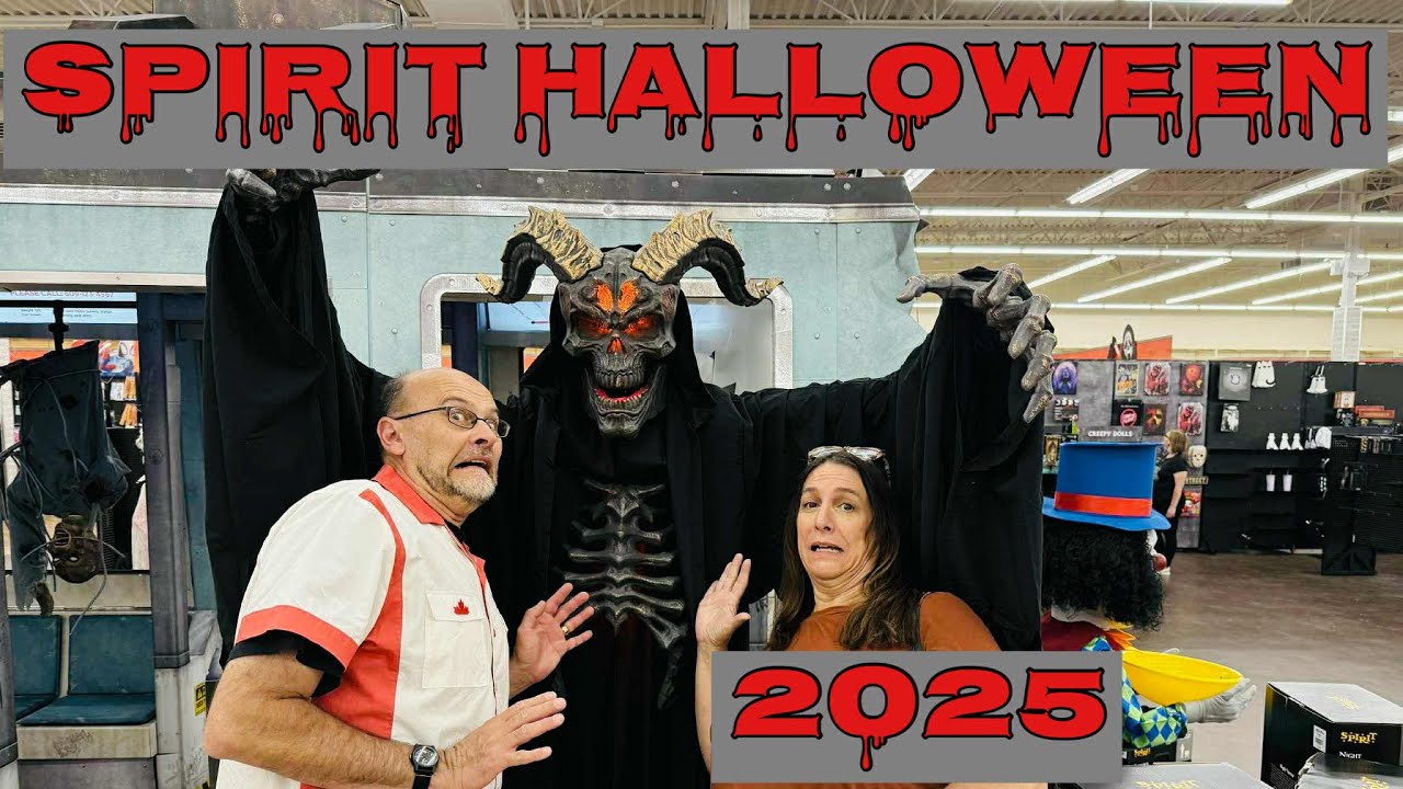 Spirit Halloween Store Tour 2025 Season