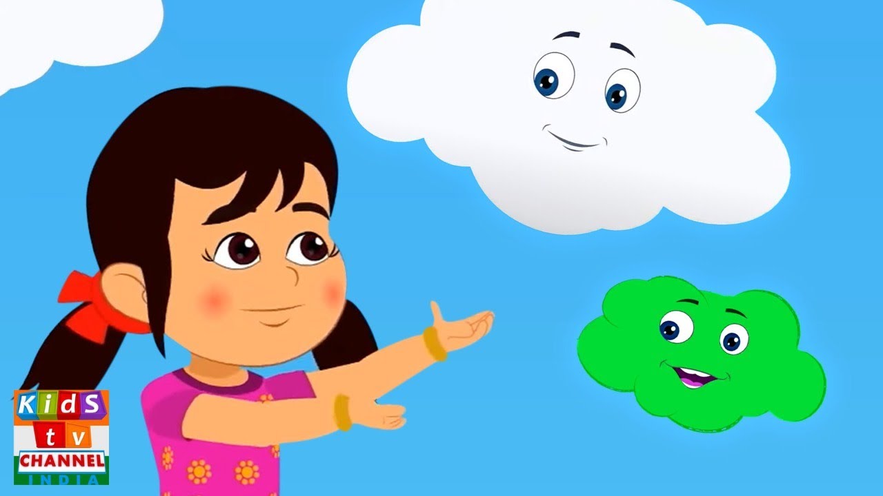 Badal Raja, बादल राजा, Hindi Rhyme for Toddlers, एक मोटा हाथी