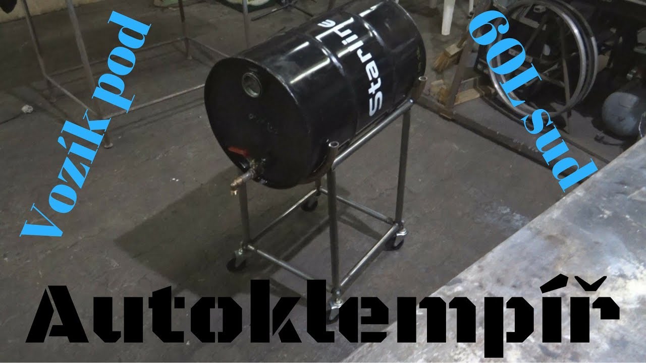 Vozík pod 60L sud