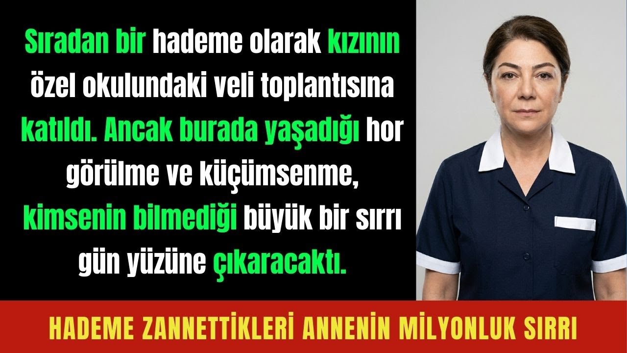 Hademe Zannettikleri Annenin Milyonluk Sırrı Veli Toplantısında Ortaya Çıktı!