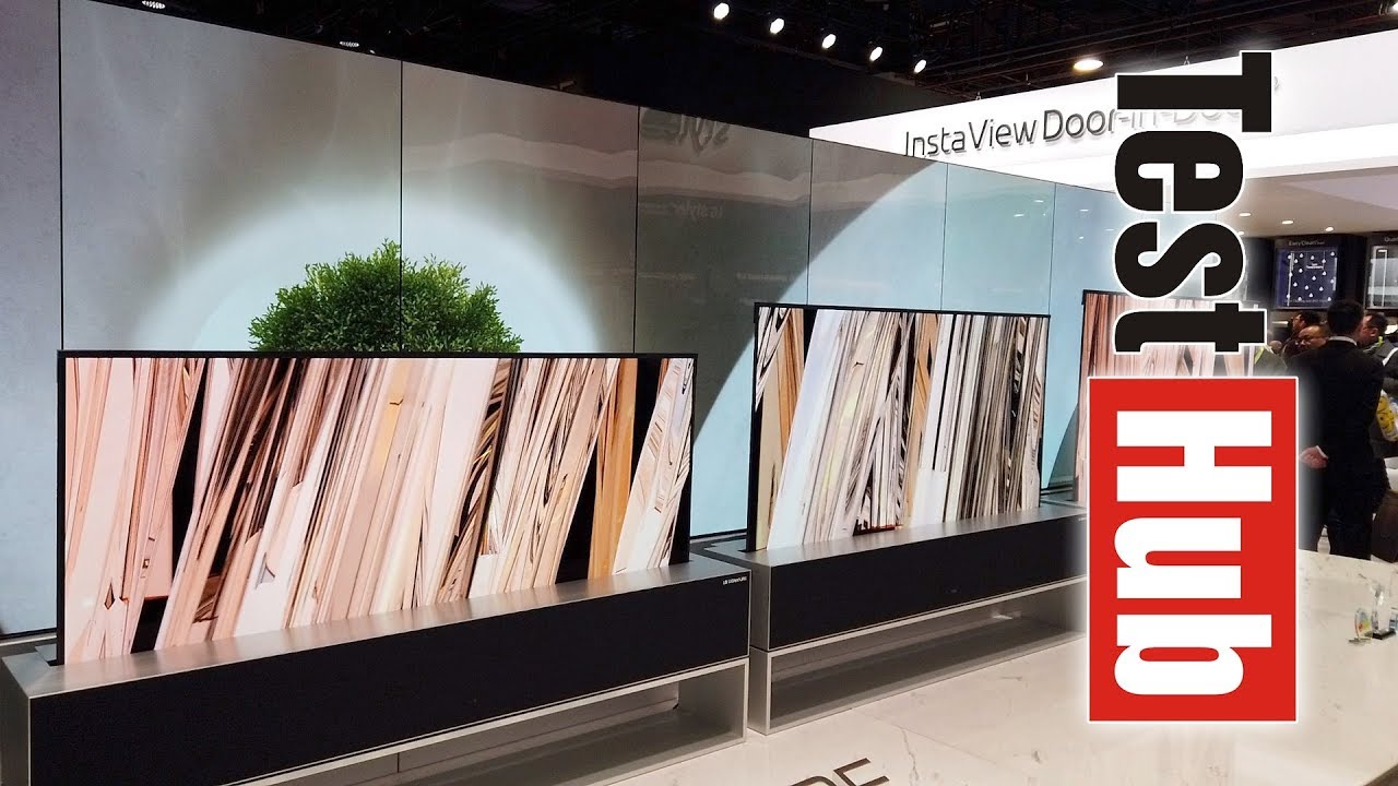 Rolowany, zwijany telewizor LG OLED TV R | OLED 8K | Domowy browar | CES 2019 #1