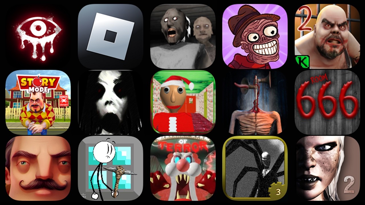 Eyes - The Horror 🔫 Roblox 💥 Granny Chapter 2 🌟 Troll Quest Horror ✨ Mr Meat 2 🌟 Dark Riddle 💥