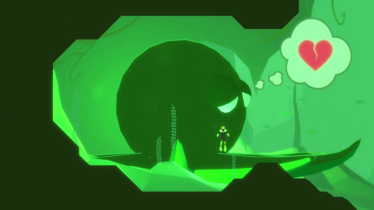 Neon Diver - giant octopus encounter