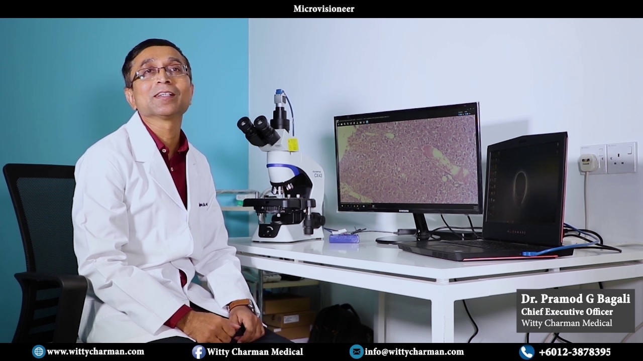 Whole Slide Imaging (WSI) Digital Slide Scanning with Witty Viz  by Witty Charman