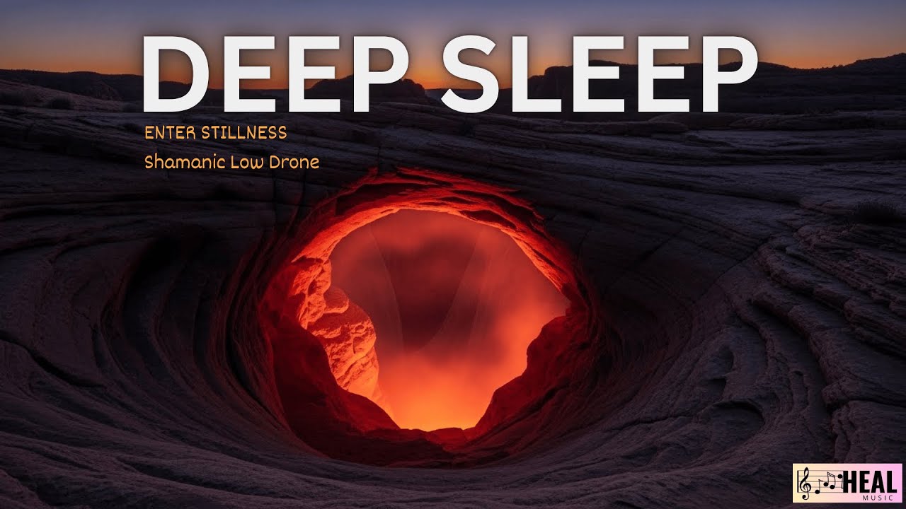 Sleep with ambient drone with layered Tibetan bowls and soft, distant gongs🌙Healing Frequency[Vol.9]