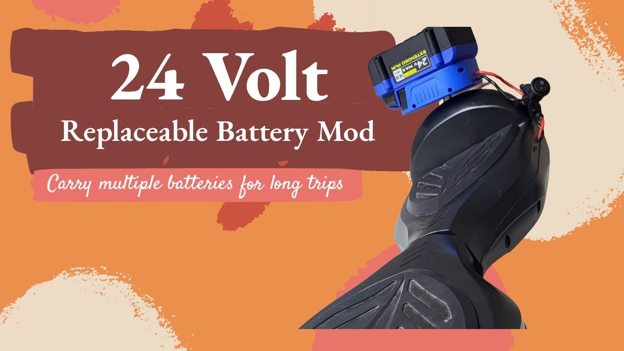 Hoverboard Battery MOD. DIY. EASY. FAST.