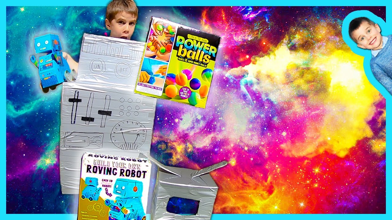 Life Size Roving Robot Detects Bouncy Ball Planets