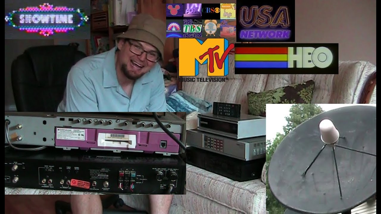 1980's MACOM OLD SATELLITE TV EQUIPMENT