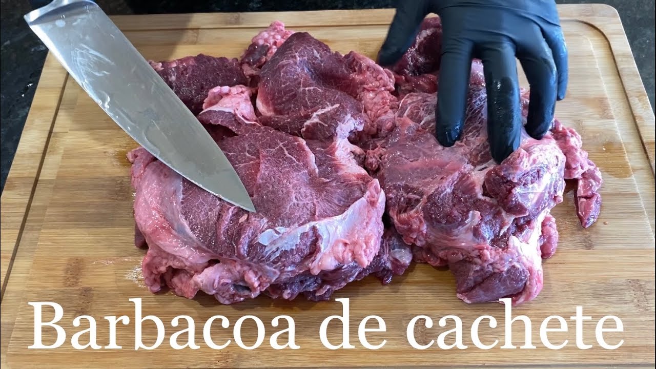 Barbacoa de Cachete, Barbacoa de res, Tacos de barbacoa, Receta estilo Luisitorey Chef