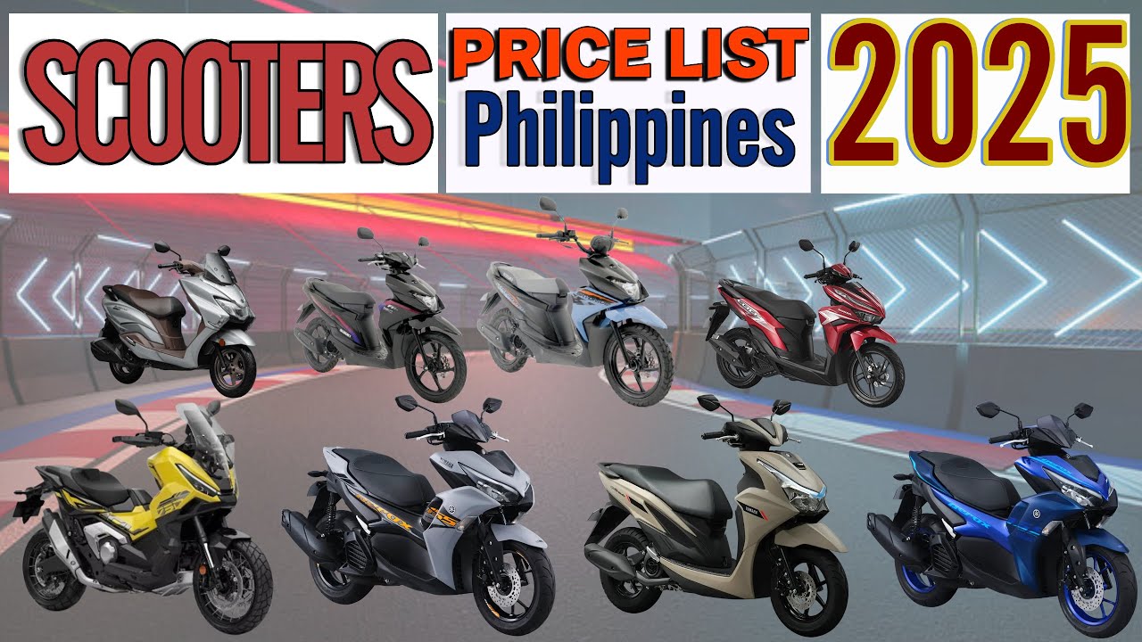 Scooter Motorcycle Price List in Philippines 2025