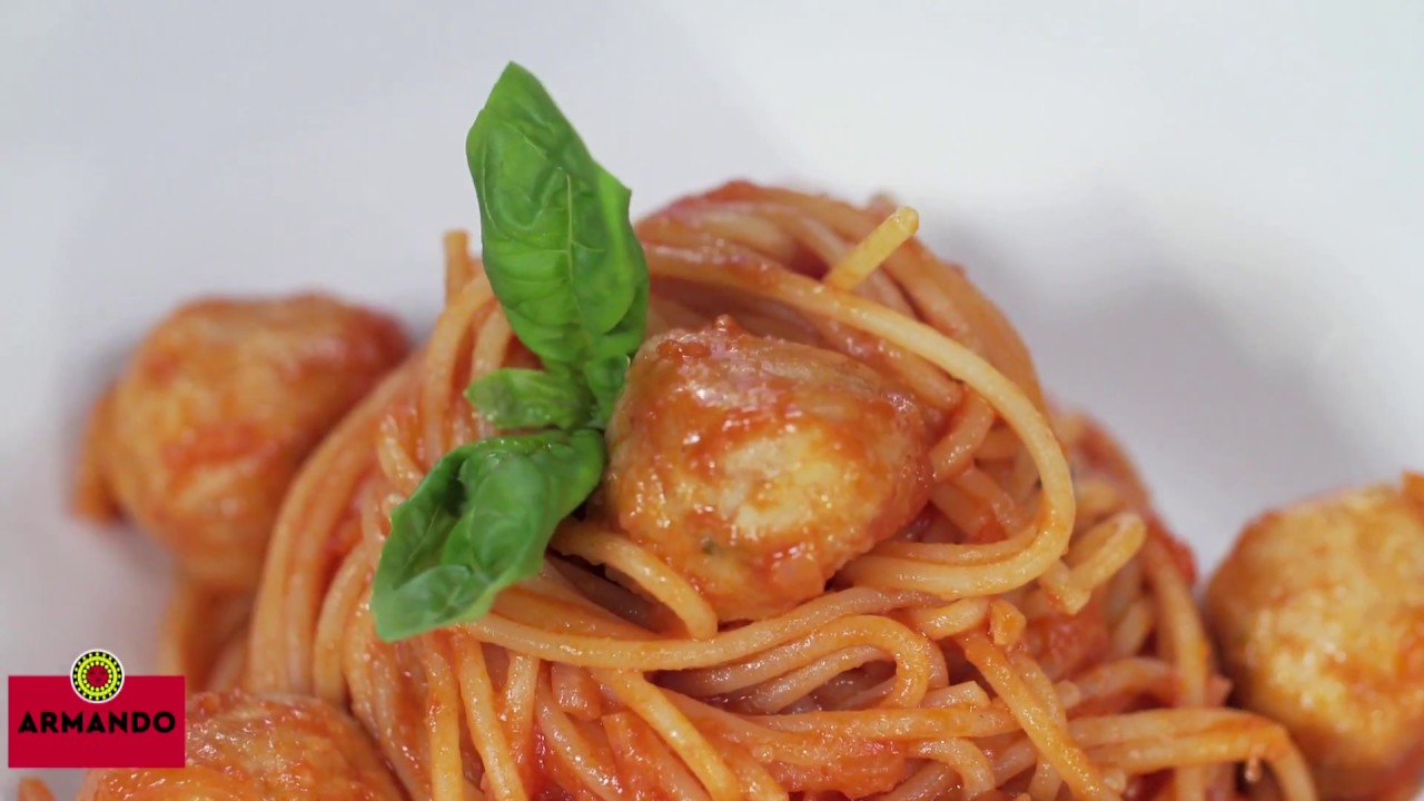 Spaghetti ARMANDO with Meatballs