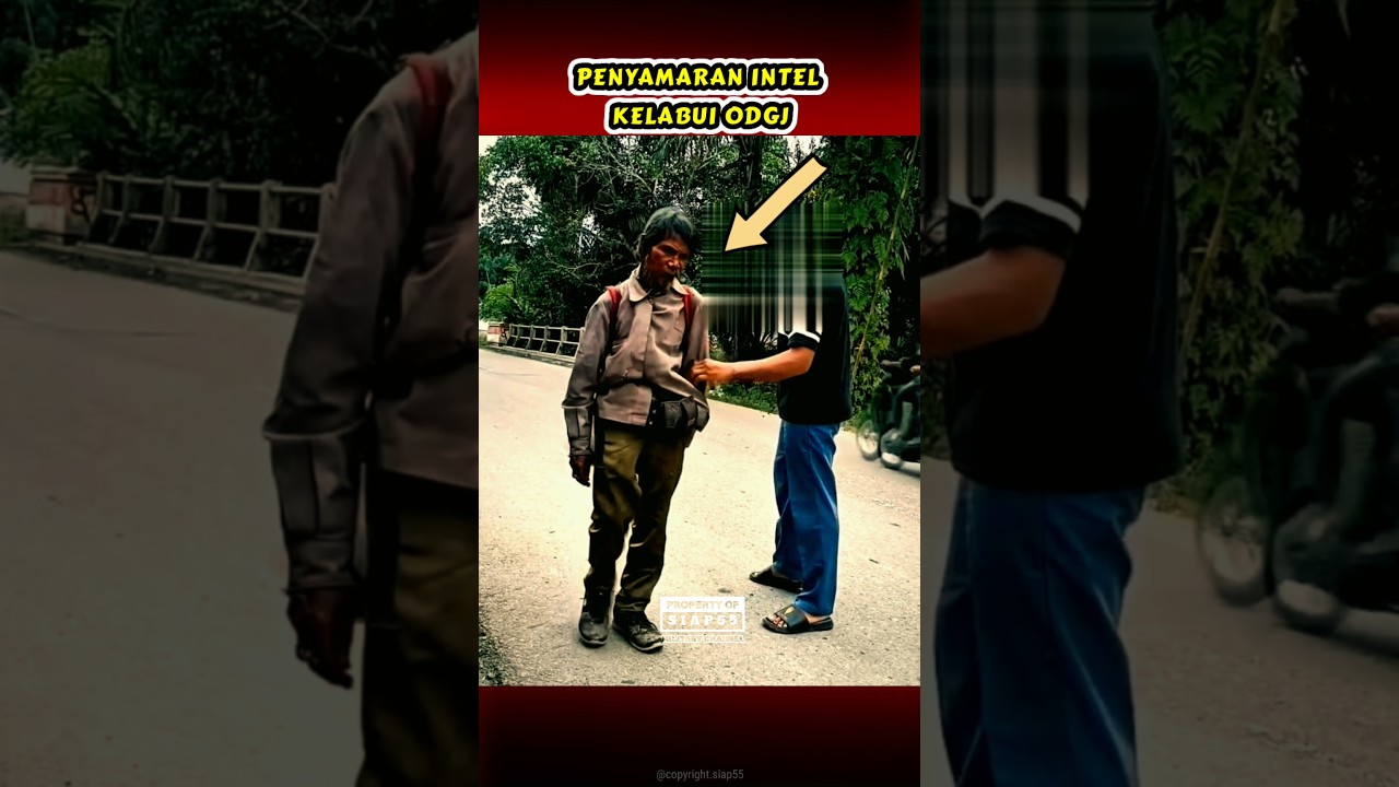 TANPA DICURIGAI, INTEL BERAKSI #intel #odgj #hiburan #lucu #siap55