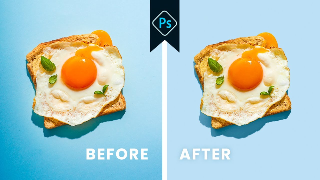 Create Even Colour Backgrounds - Food Photography