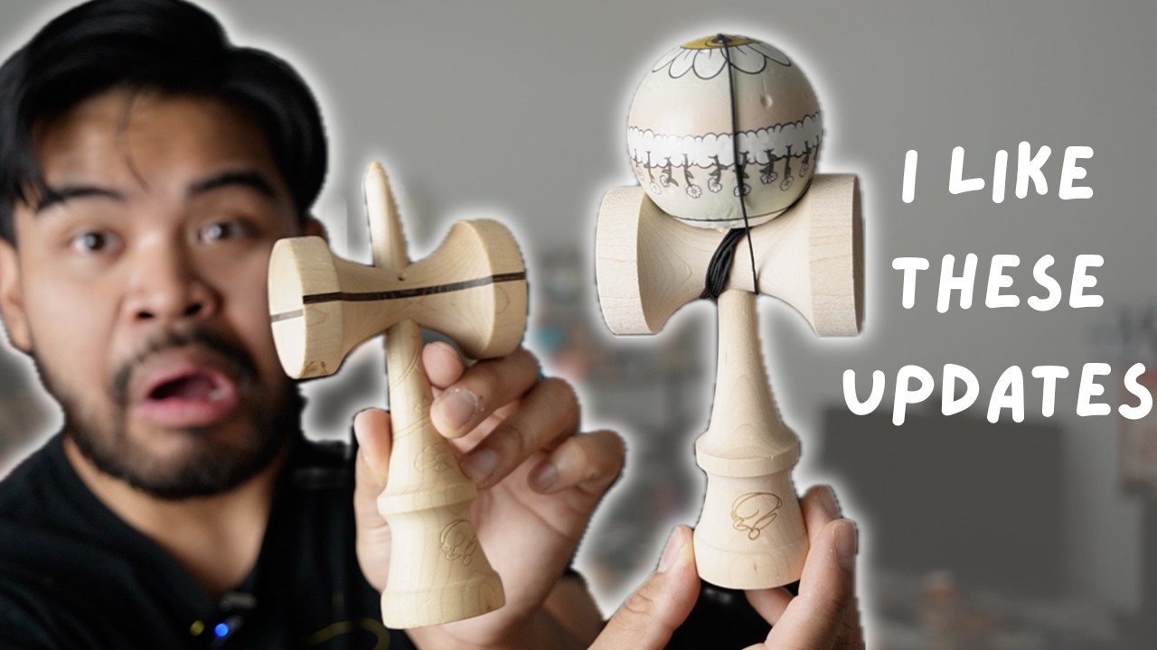 Кендамы Question Kendamas (обновленная версия) в форме Mark Shape: распаковка