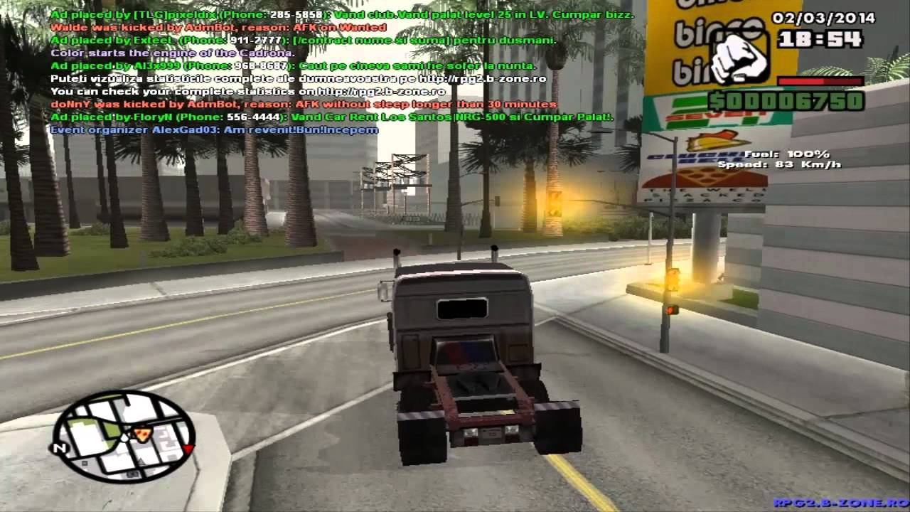 SAN Andreas MultiPlayer [SAMP] /w prietenii #14