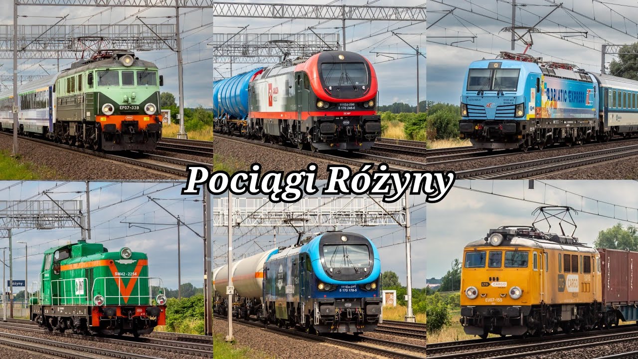 Pociągi Różyny