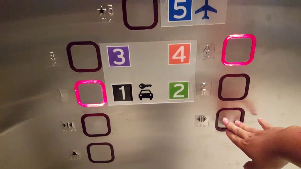 ThyssenKrupp Northern Elevators @Toronto Pearson Airport Terminal 1 Parking Garage, Mississauga ON