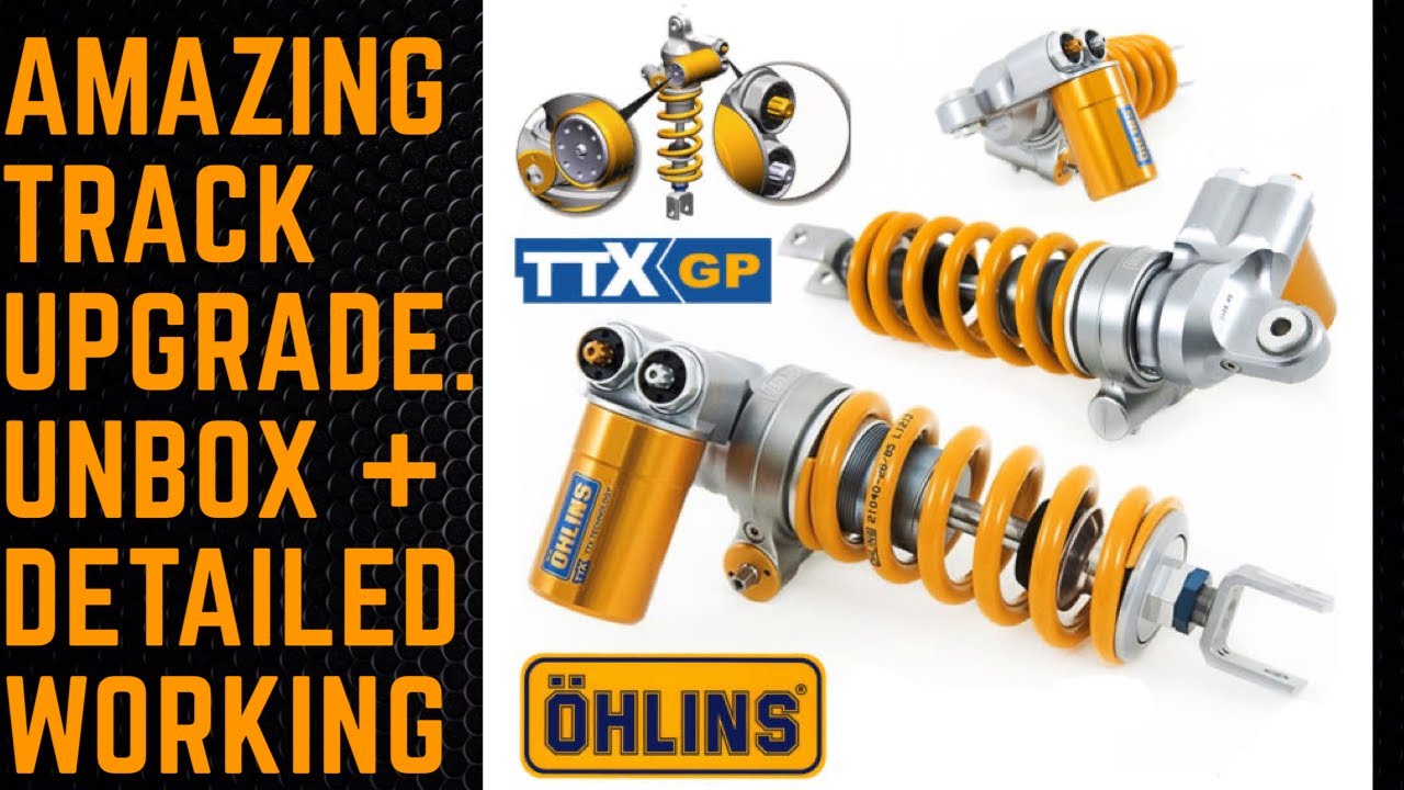 Ohlins TTX GP | Detailed overview & unboxing | How it works? | U need this if you're getting quicker