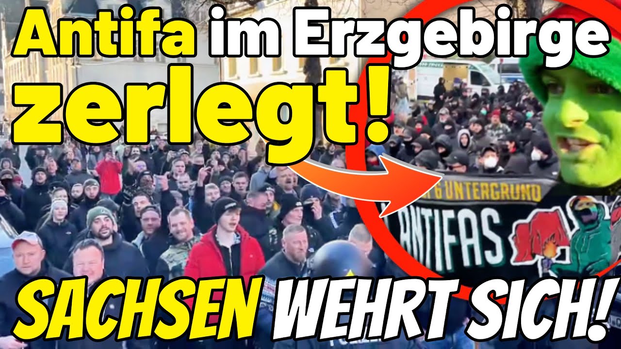 ANTIFA im Erzgebirge ZERLEGT: Sachsen wehrt sich! 💪 Bürgerstimmen & Interviews in Schwarzenberg 🗣