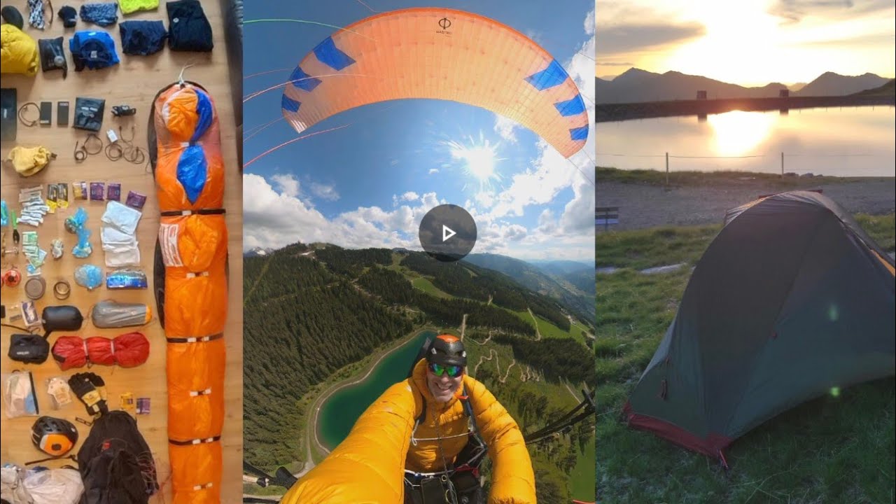 Vol Biv - Gleitschirm Abenteuer durch die Alpen | paragliding | adventure | alps | biwakfliegen