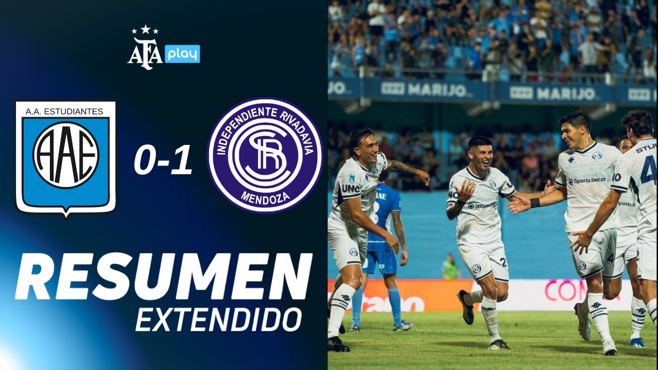 Estudiantes Río Cuarto 0 vs. 1 Independiente Rivadavia | #TorneoApertura2026 | Resumen | Fecha 4