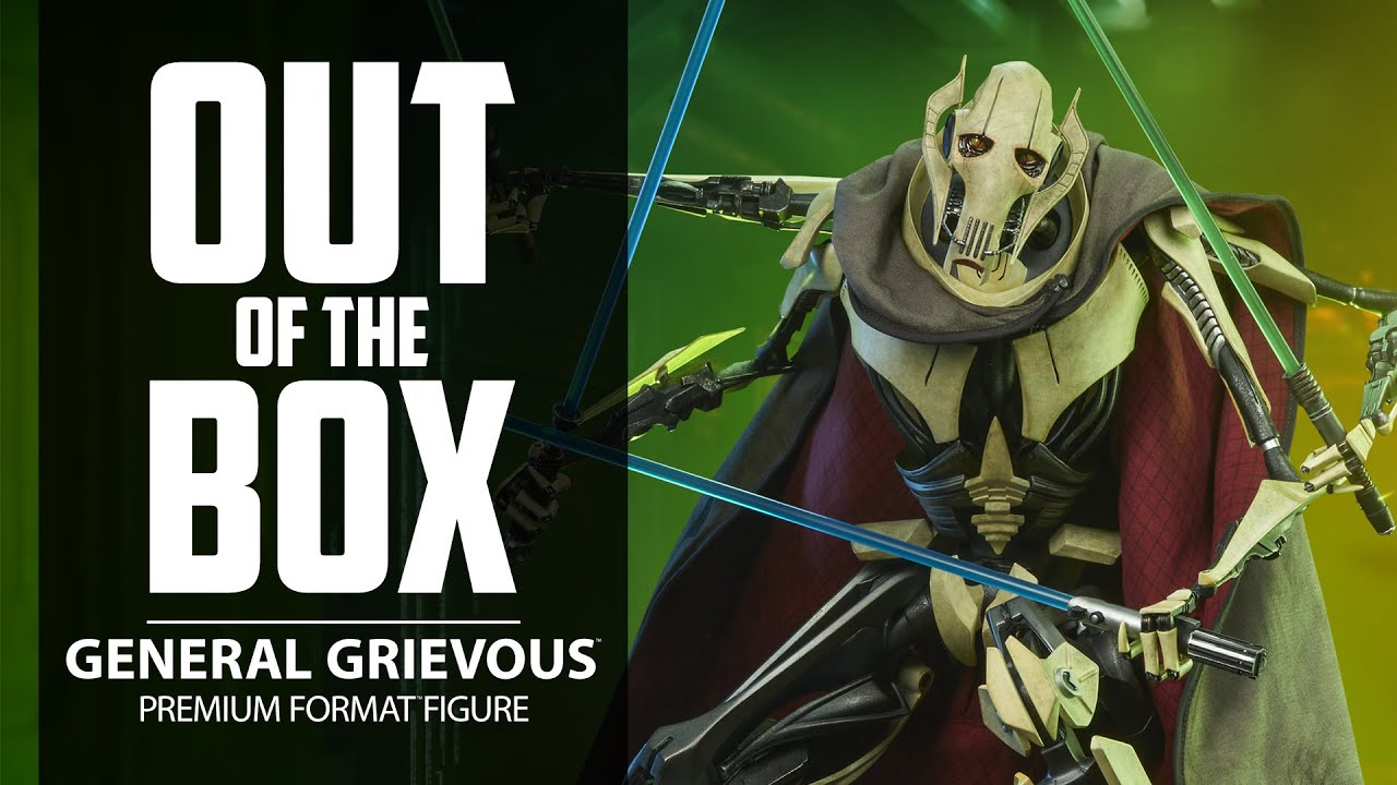 General Grievous Premium Format Figure Star Wars Statue Unboxing | Out of the Box