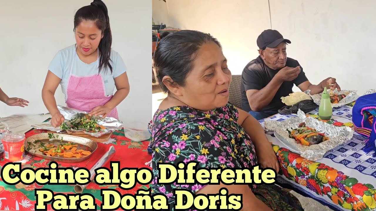 Dayrin Así Cuida Asu Mamá Y Papá Los Cociente Con Una RICA Comida Algo Diferente 😱
