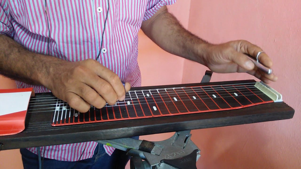 Rude Cruz guitarra havaiana , hawaiian guitar JD 6 cordas .