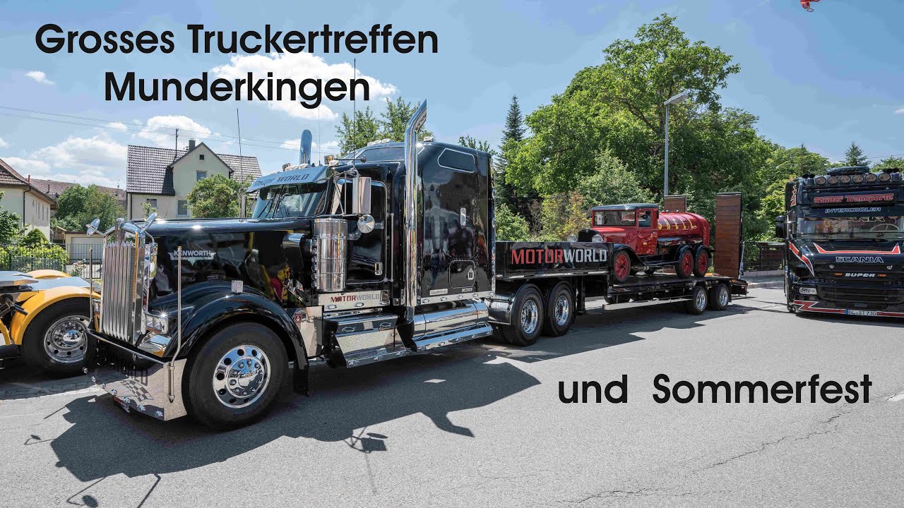 Truckertreffen + Sommerfest Munderkingen